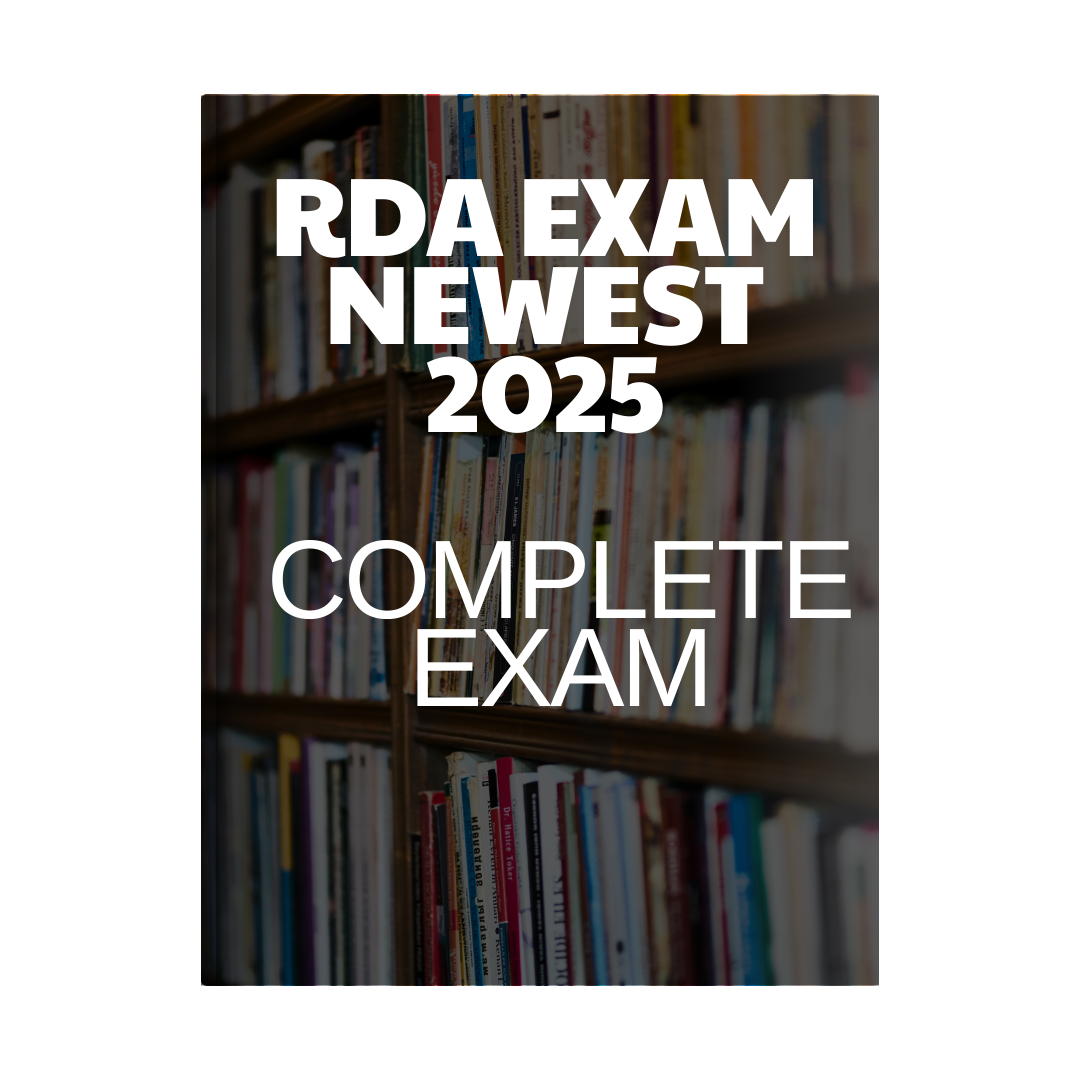 Rda Exam Newest 2025